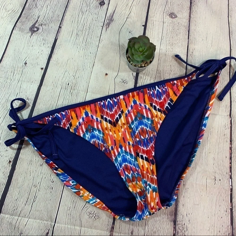 Mossimo Multicolored String Bikini Bottom